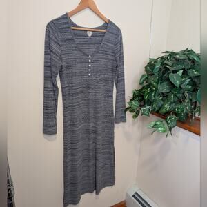 O'Neill Charcoal Long Sleeve Dress